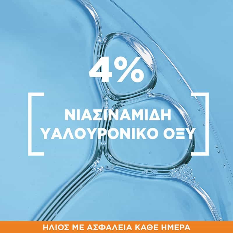 Αντηλιακή Αντιρυτιδική Κρέμα Προσώπου με SPF50 Συστατικά